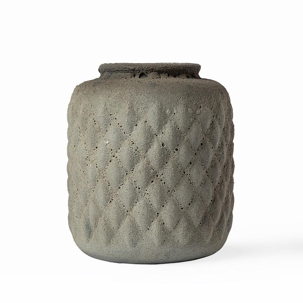 Oak Opulence Ceramic Vase