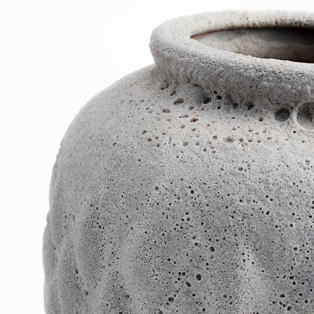 Oak Opulence Ceramic Vase