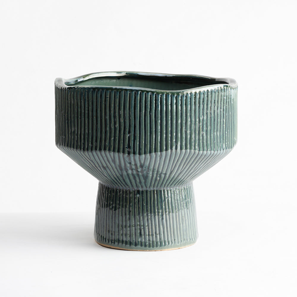 River Rum Ceramic Vase
