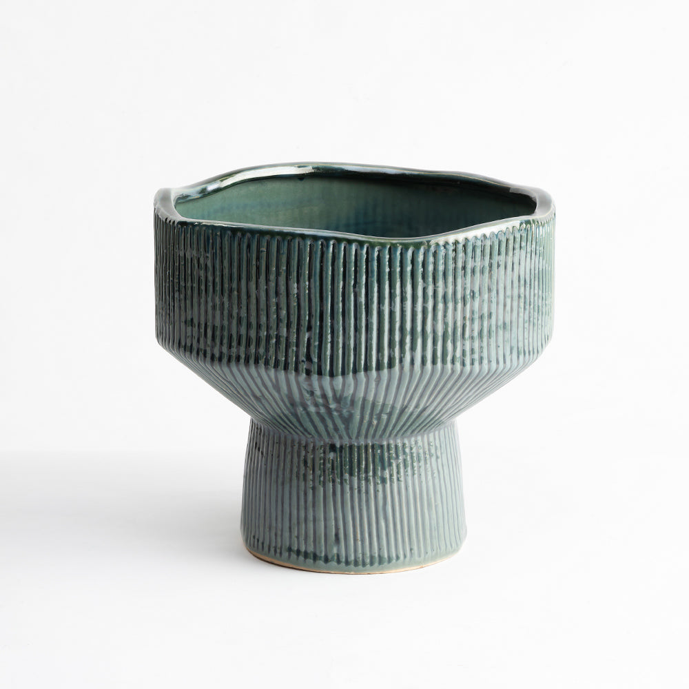 River Rum Ceramic Vase