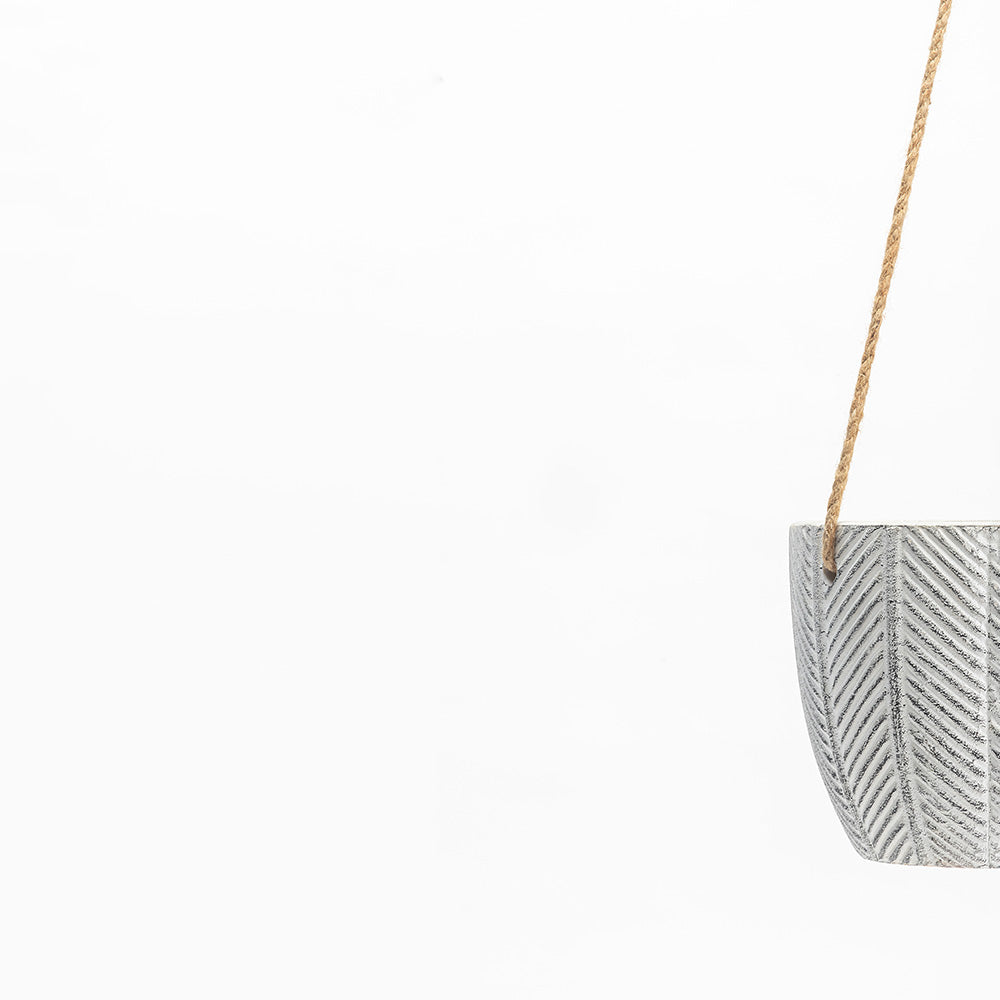 Yew Yard Ceramic Hanging Pot