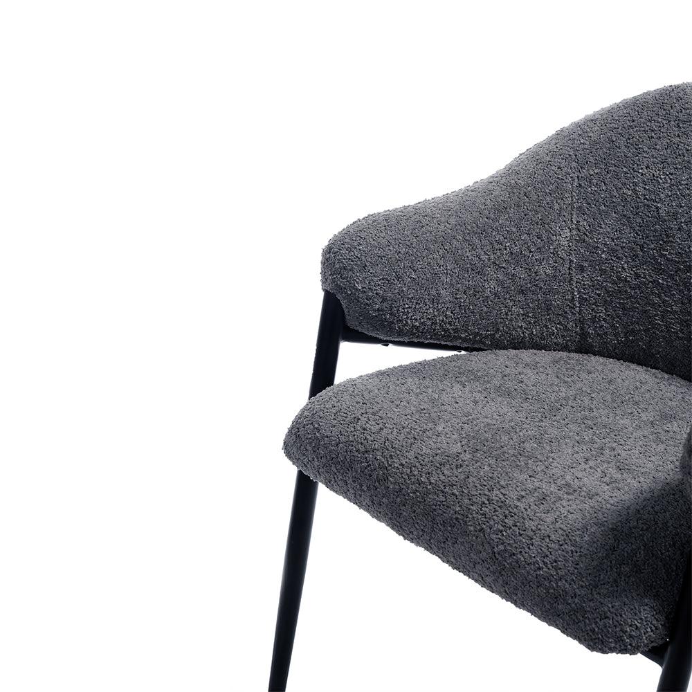 Vale Vibrance Dining Chair - Grey