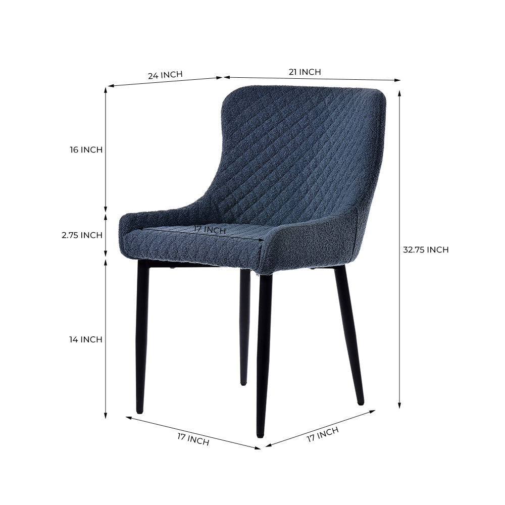 Loberona Dining Chair - Blue