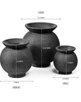 Dark Nite Terracotta Pot