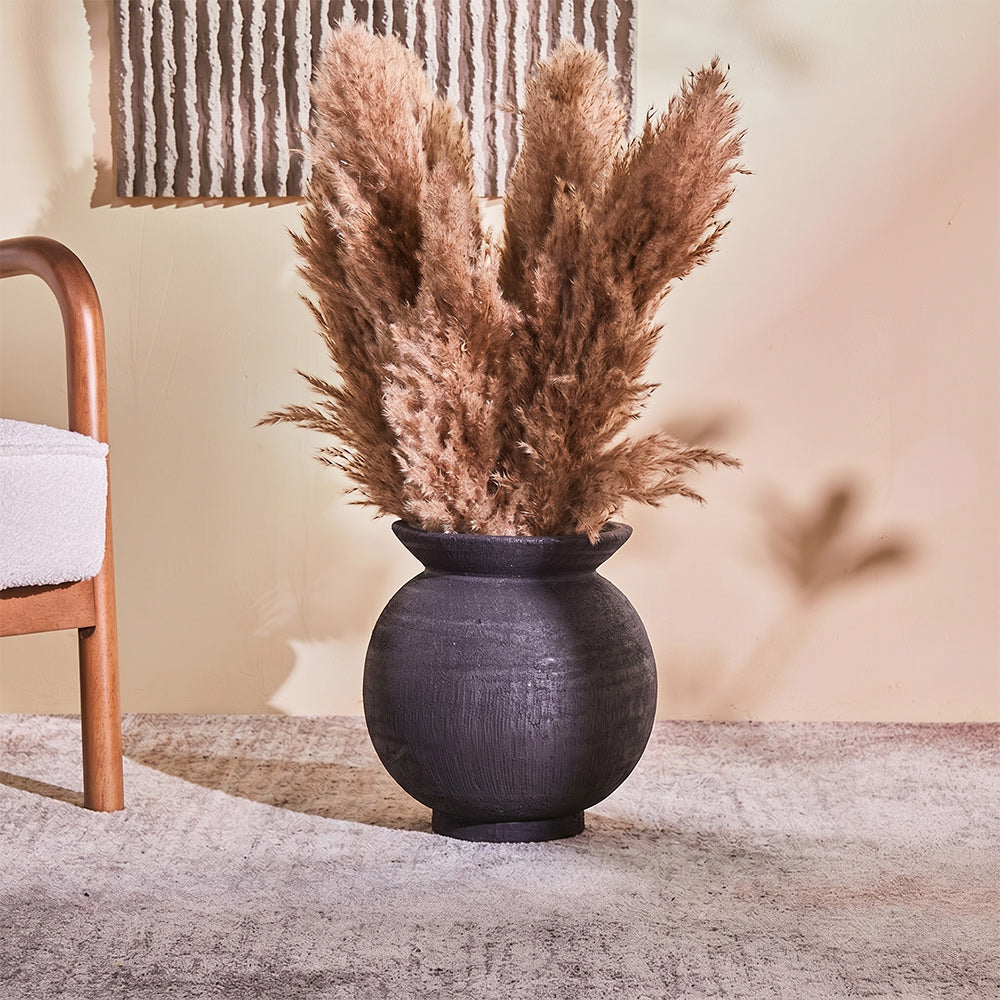 Dark Nite Terracotta Pot - Large