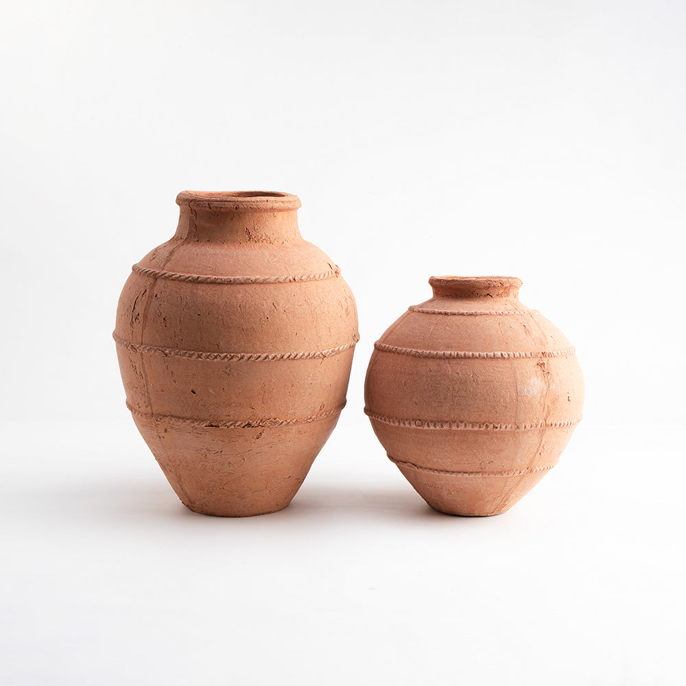 Yarrow Terracotta Vase - Large Small All