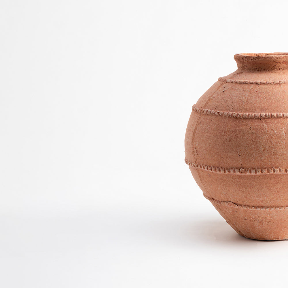 Yarrow Terracotta Vase - Small