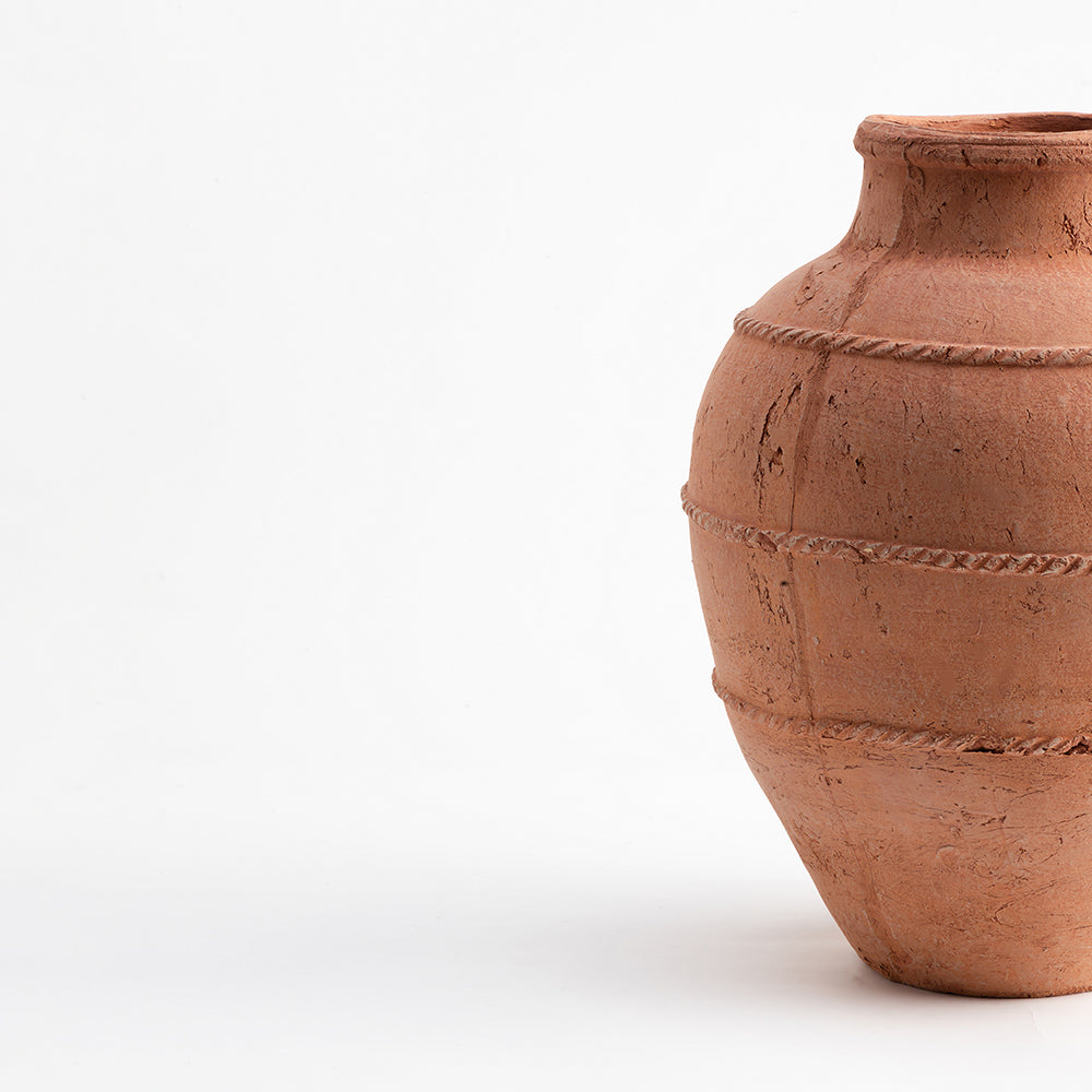Yarrow Terracotta Vase