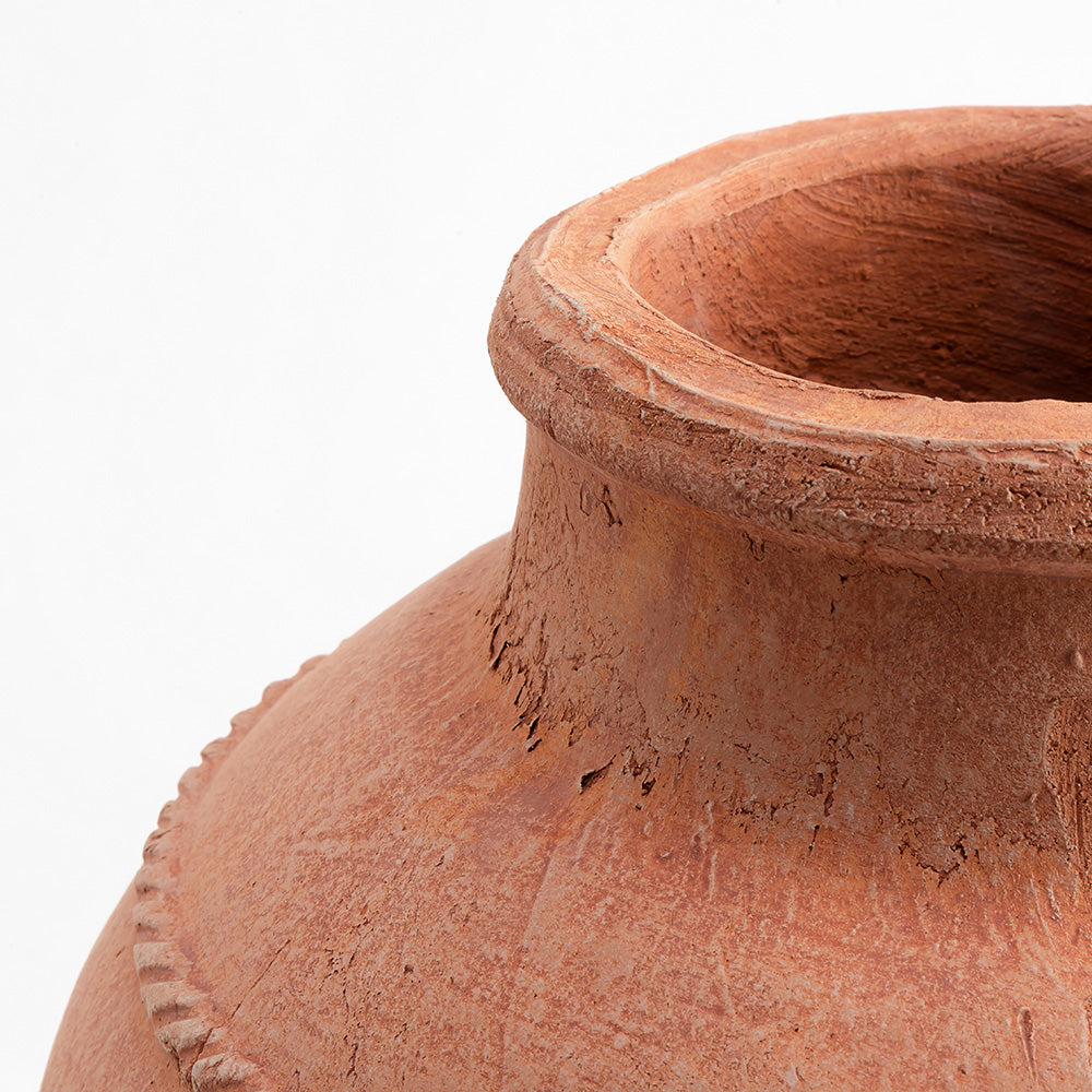 Yarrow Terracotta Vase