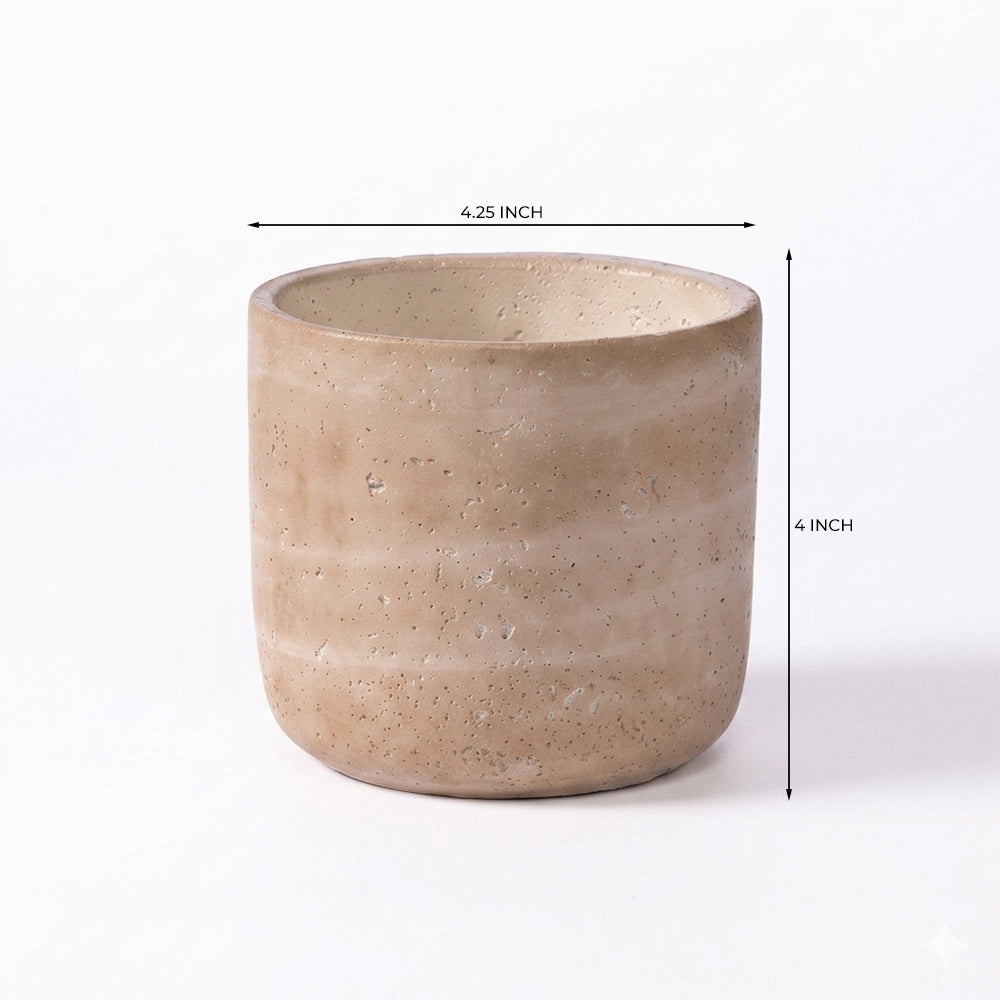 Sharona Cement Pot - Small