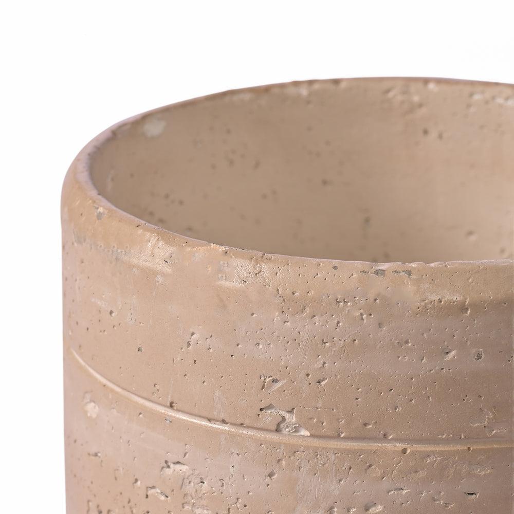 Sharona Cement Pot - Medium