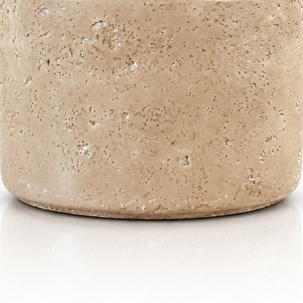 Sharona Beige Cement Small Planter Pot