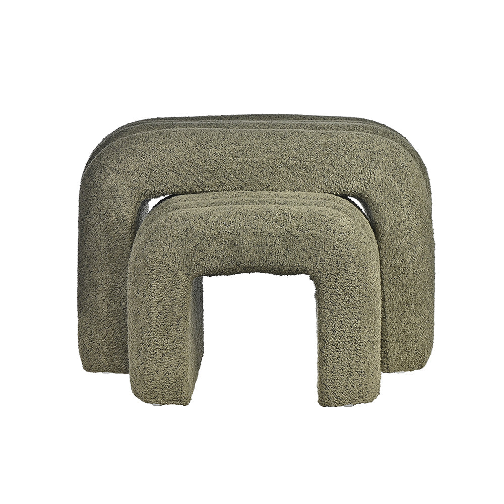 The Loo Cotton Pouf Bench