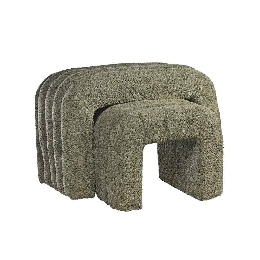 The Loo Cotton Pouf Bench