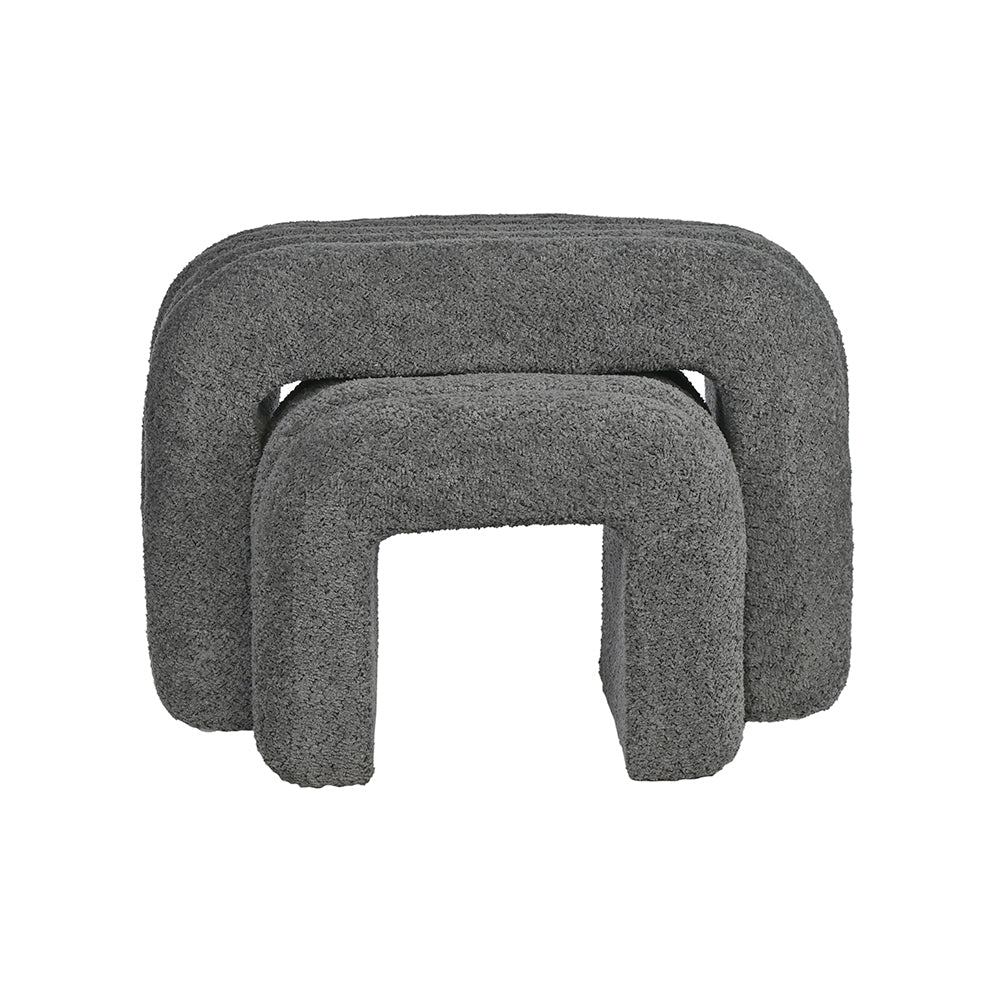 The Loo Cotton Pouf Bench