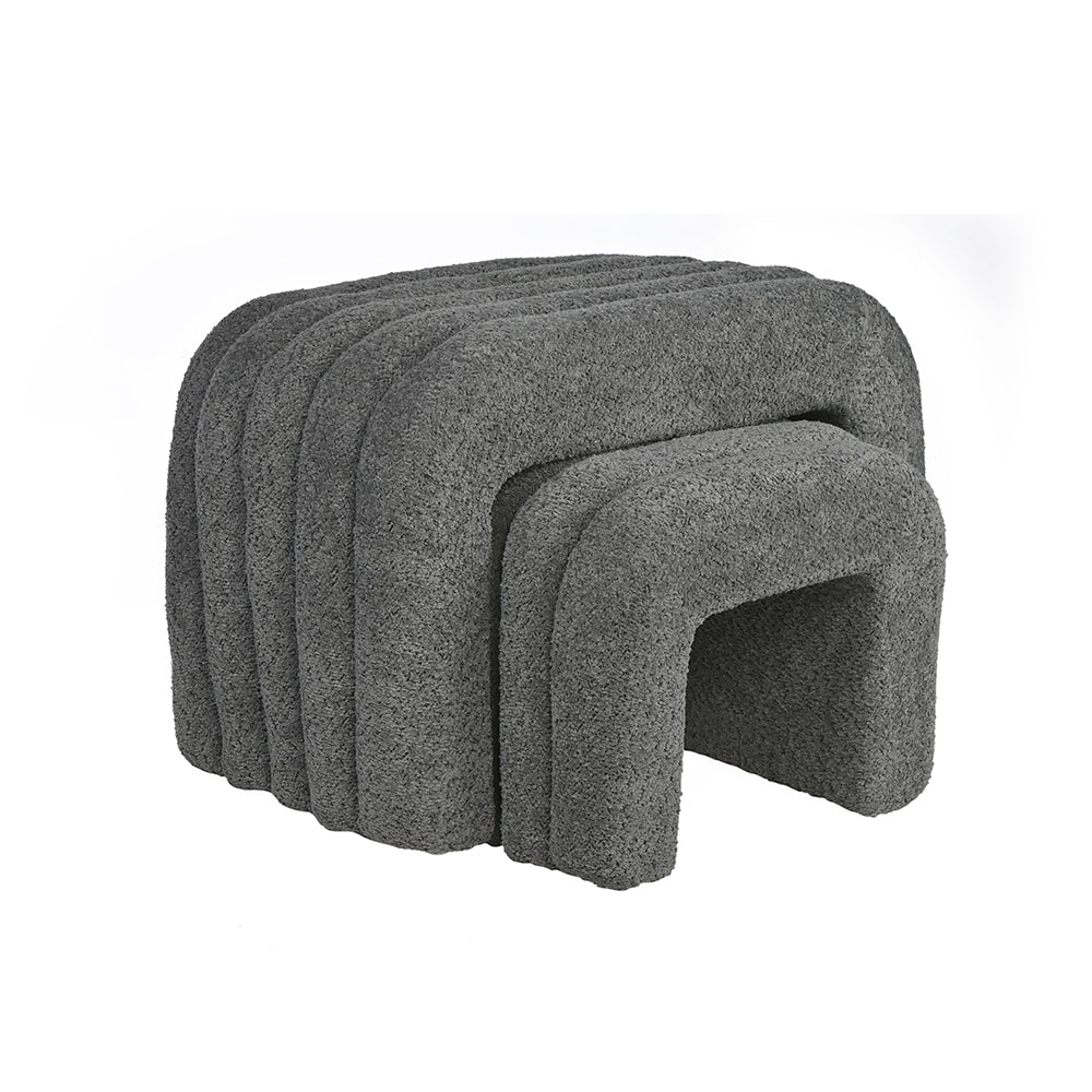 The Loo Cotton Pouf Bench