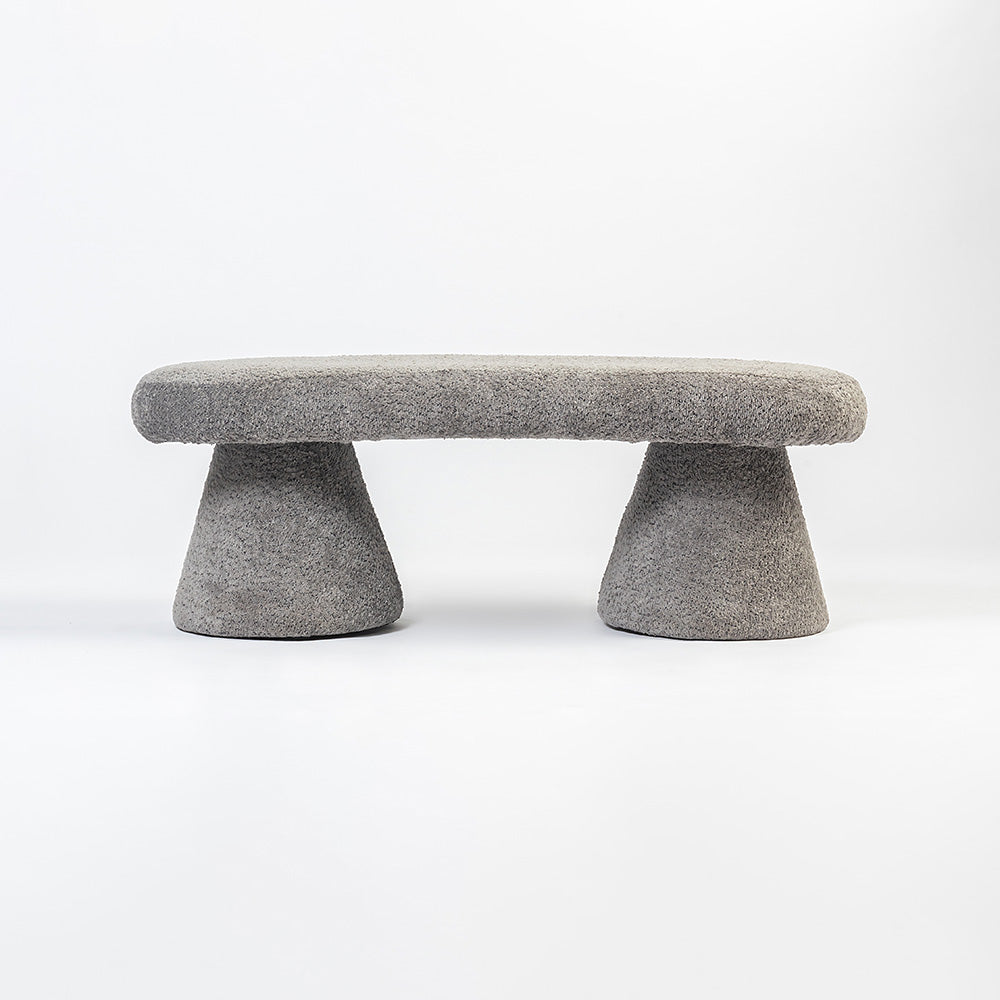Oasis Orbit Opulence Bench - Grey