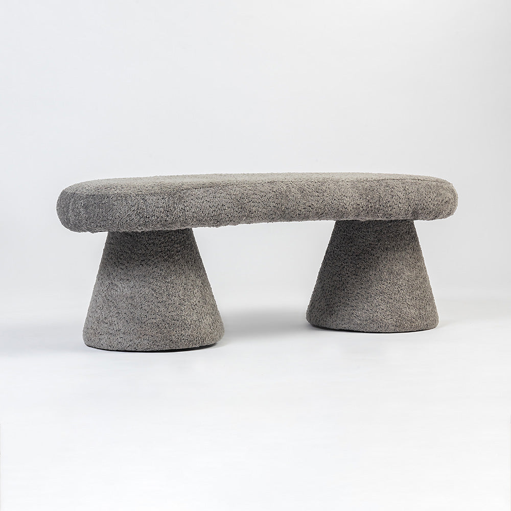Oasis Orbit Opulence Bench - Grey