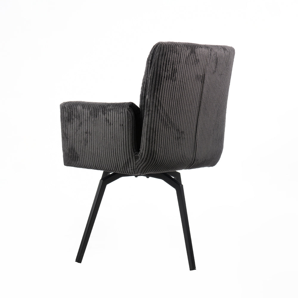 Ripple Ridge Radiance Dining Chair - Grey