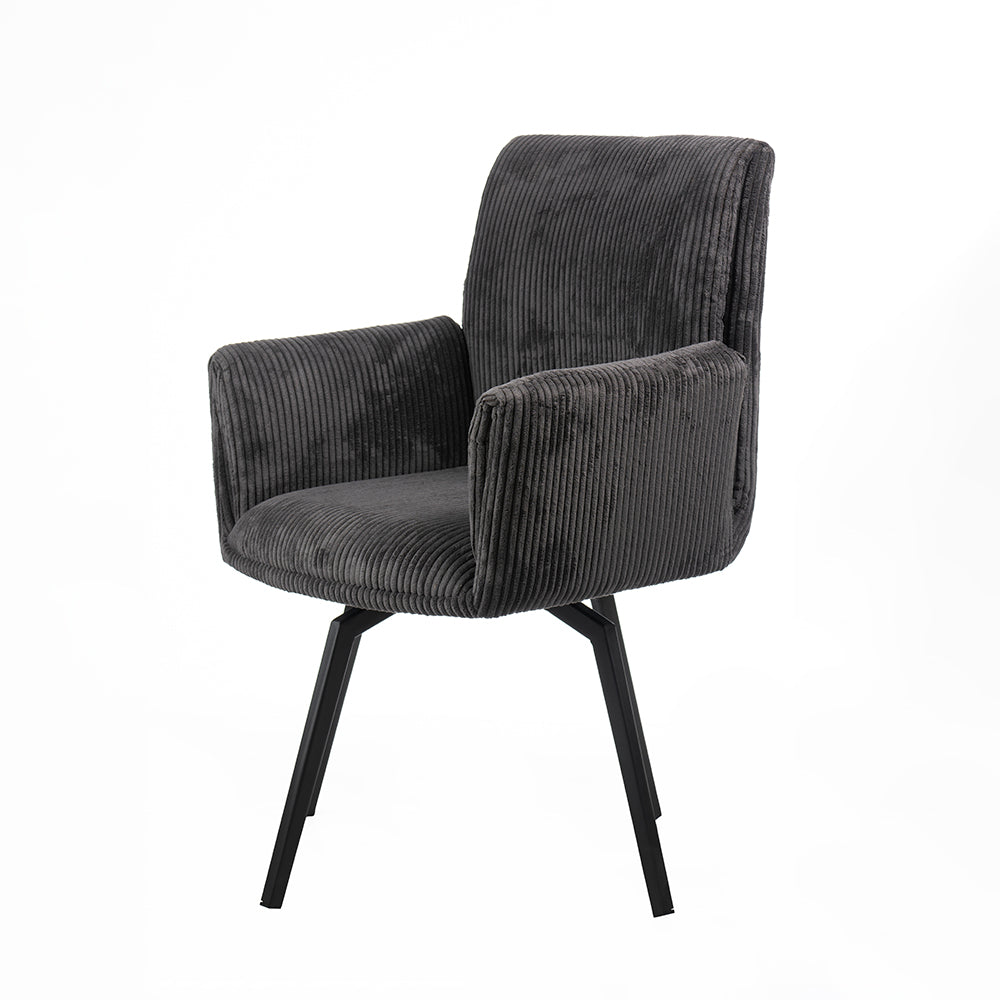 Ripple Ridge Radiance Dining Chair - Grey