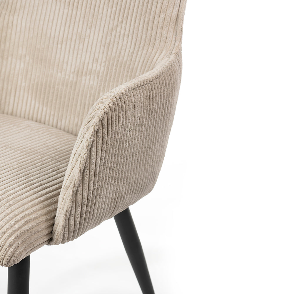 Serenity Shore Splendor Dining Chair - Beige White