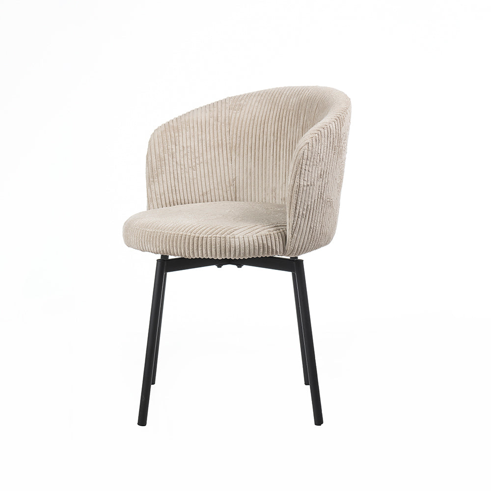 Vista Valley Vibrance Dining Chair - Beige White