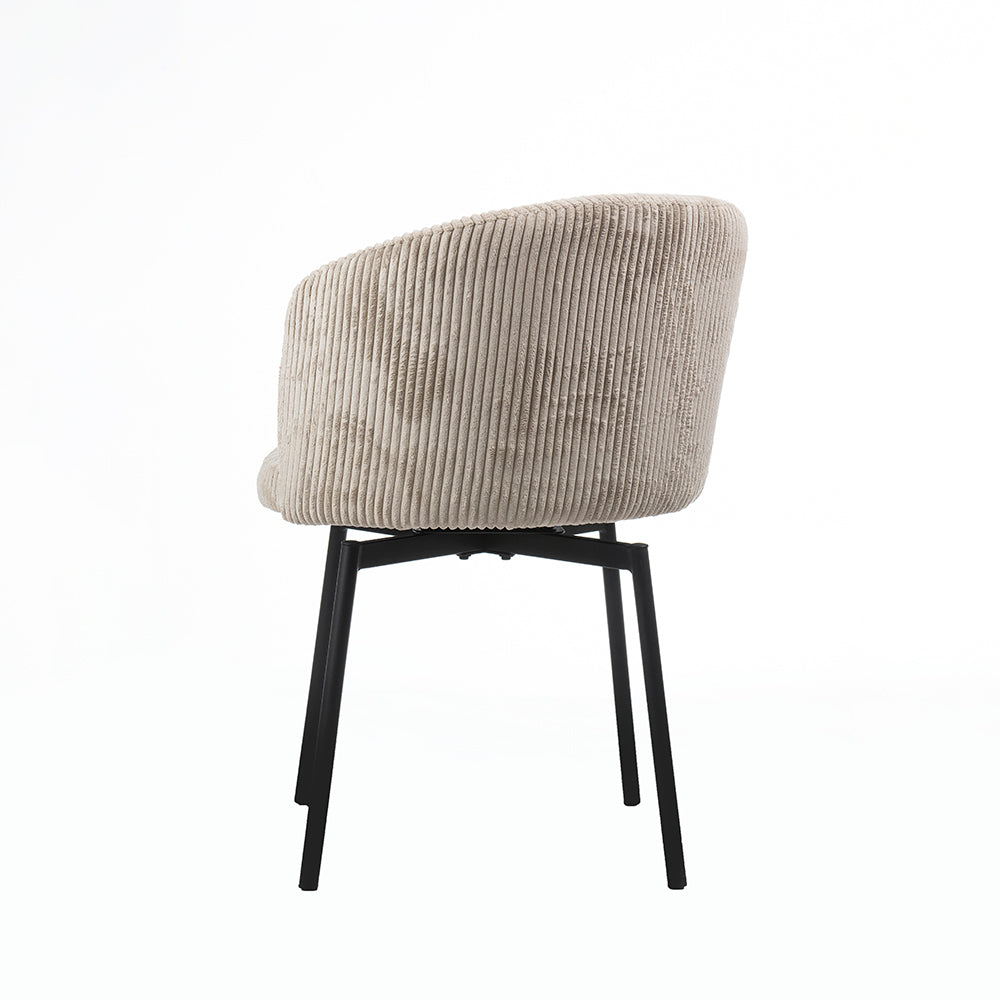 Vista Valley Vibrance Dining Chair - Beige White