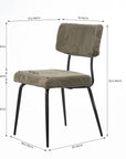 Yucca Yard Yield Dining Chair - Sage Green
