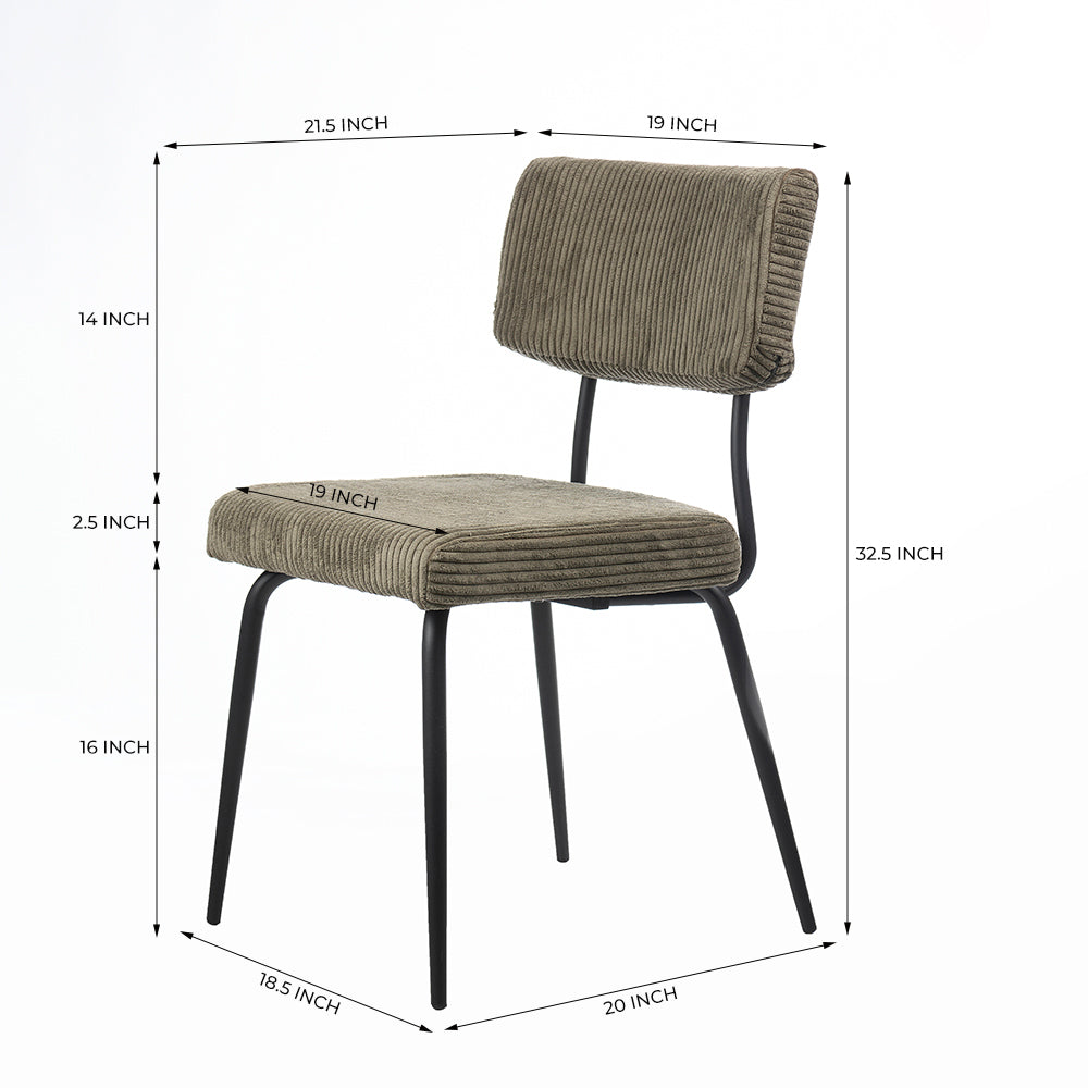 Yucca Yard Yield Dining Chair - Sage Green