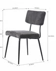 Yucca Yard Yield Dining Chair - Grey