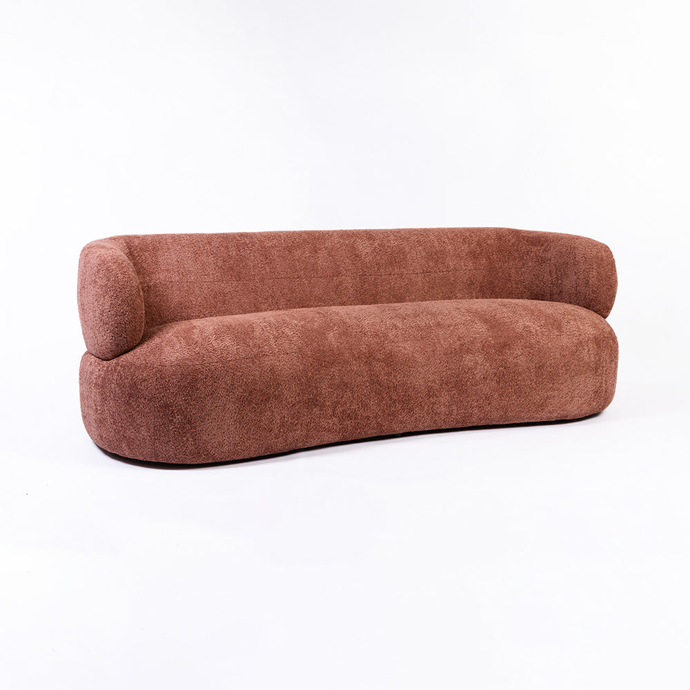 Cedar Crest Charm 3 Seater Sofa - Rose Brown