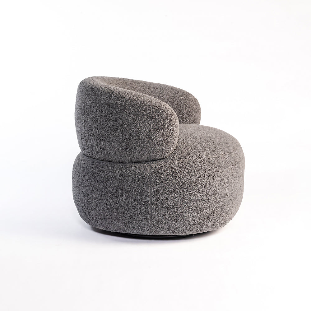 Marshmallow Dew Boucle Sofa - Grey