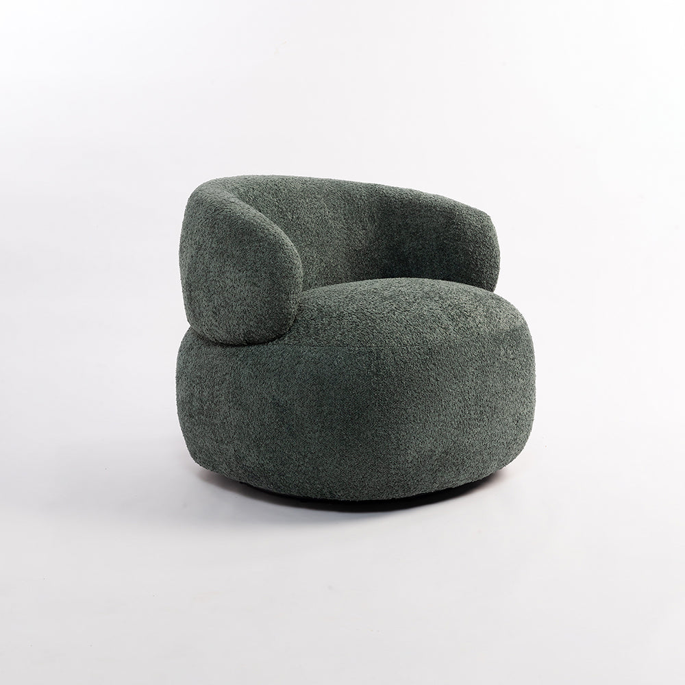 Marshmallow Dew Boucle Sofa - Green