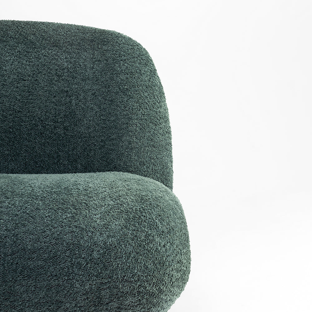 Eden End Swivel Sofa - Green