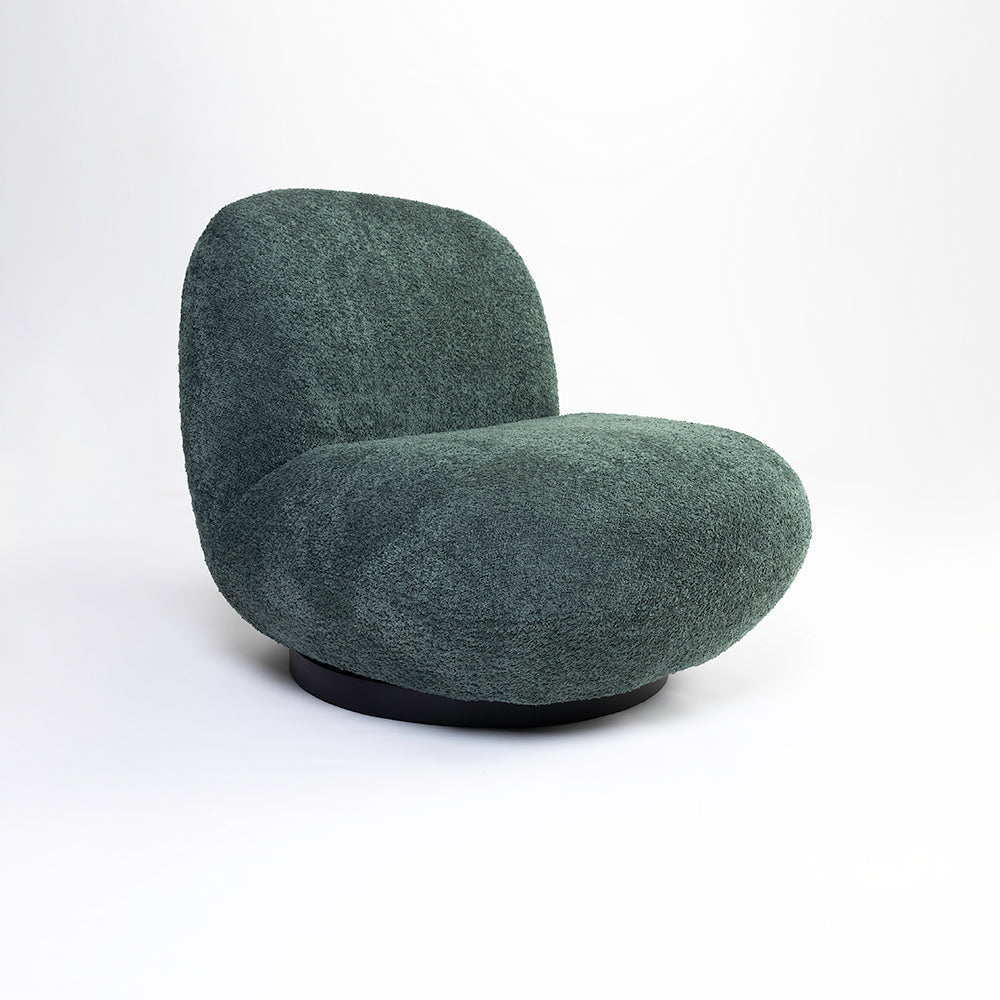 Eden End Swivel Sofa - Green