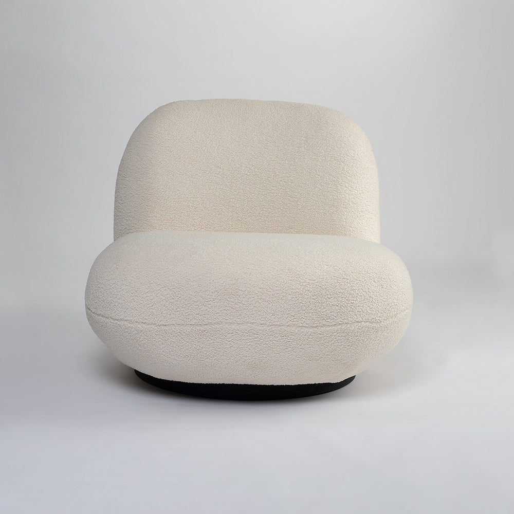 Eden End Swivel Sofa - White