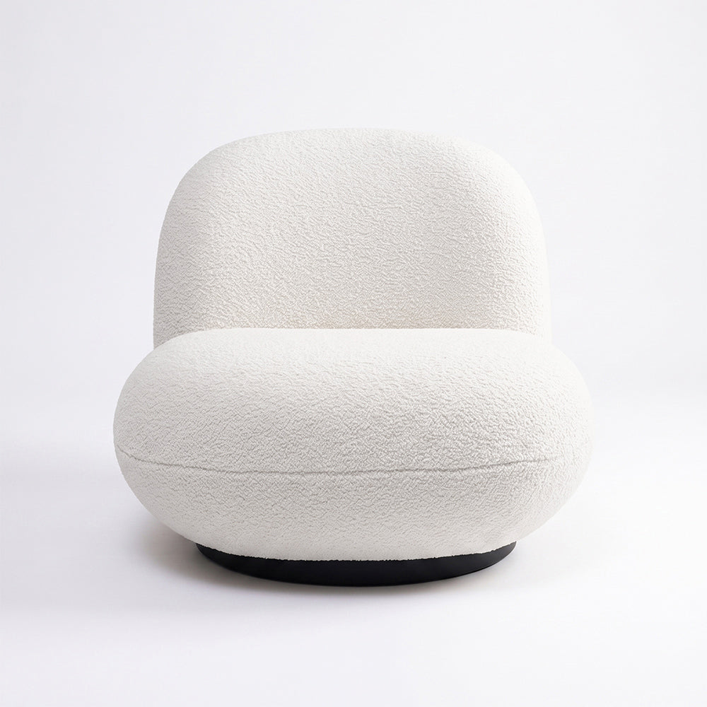 Eden End Swivel Sofa - White