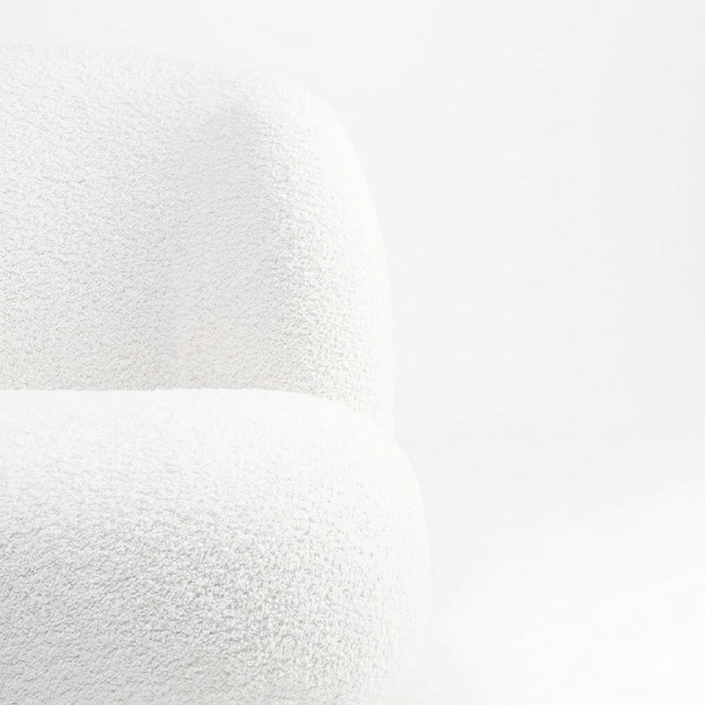 Eden End Swivel Sofa - White