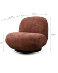 Eden End Swivel Sofa