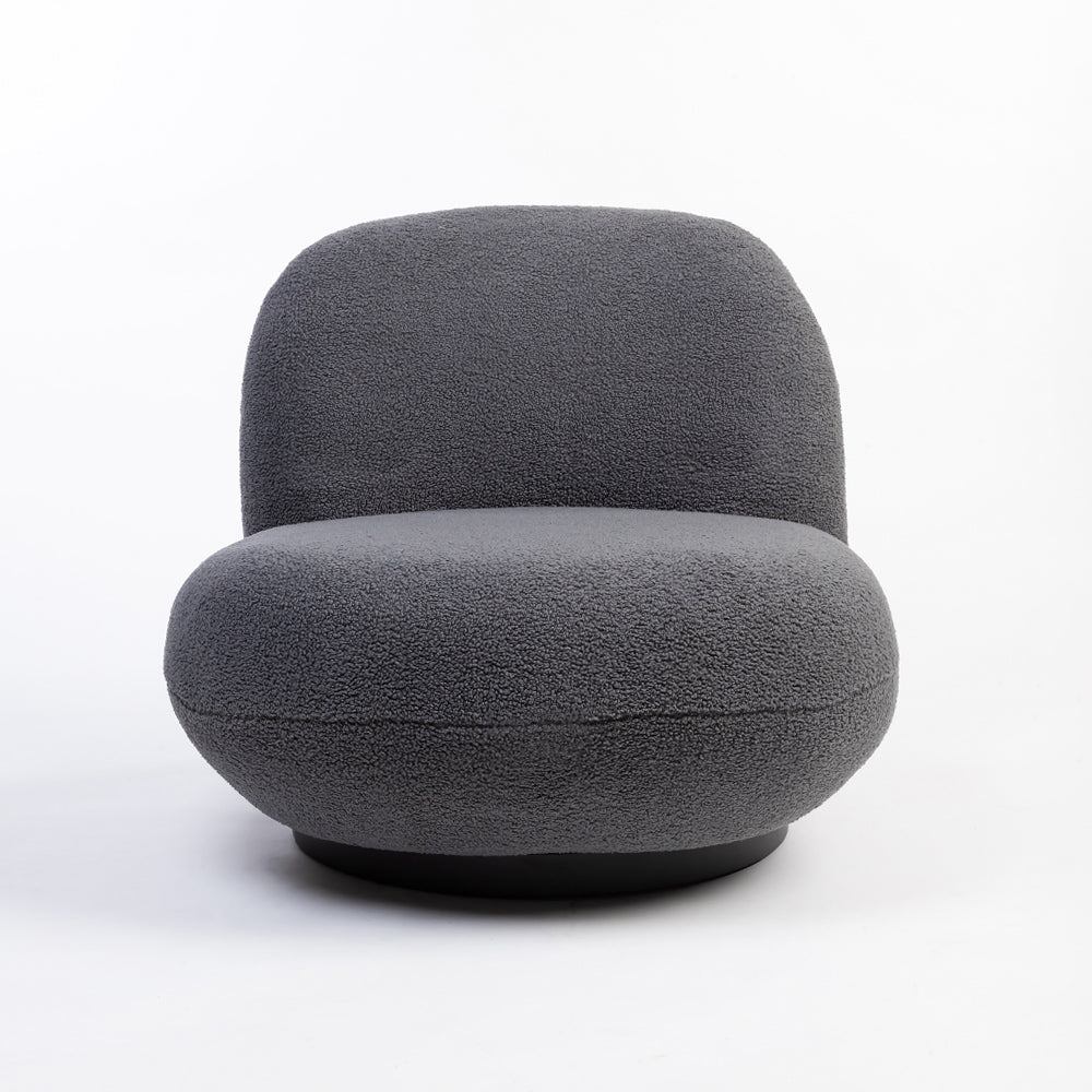 Eden End Swivel Sofa - Grey