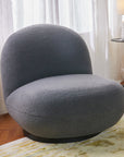 Eden End Swivel Sofa - Grey