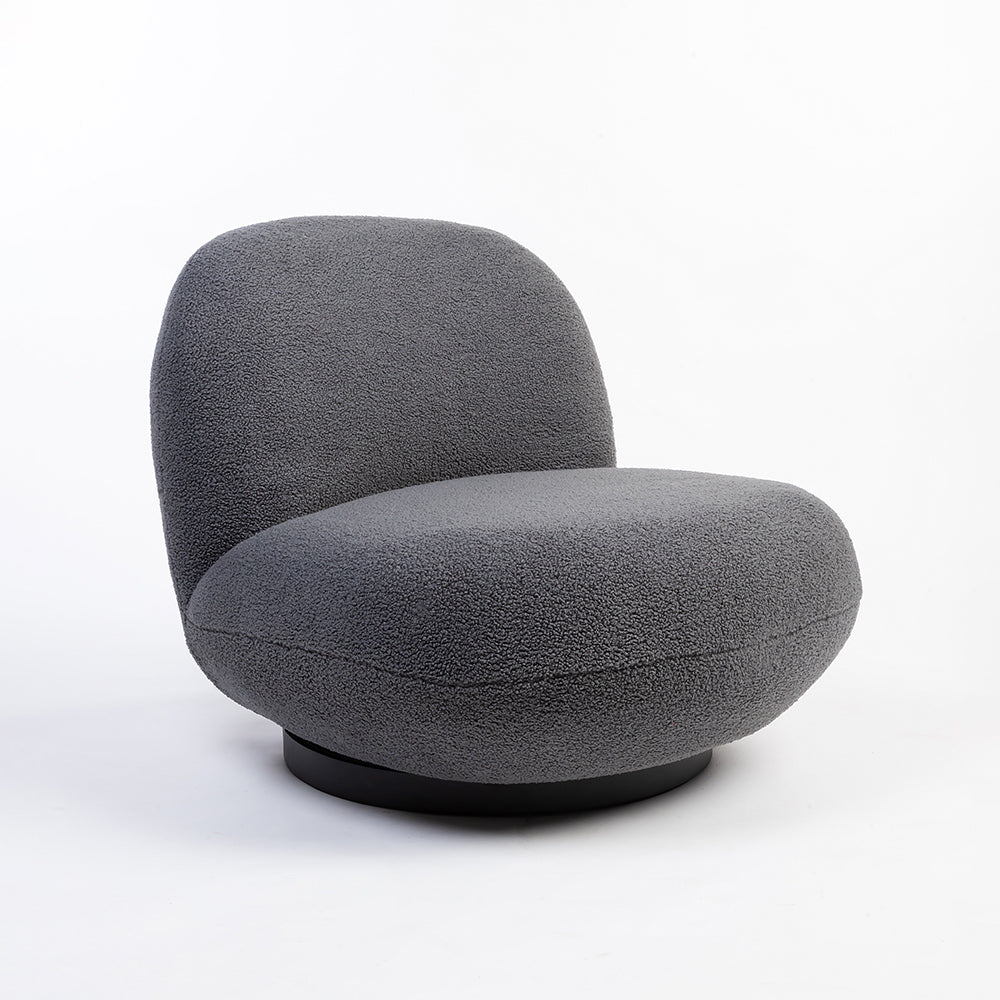 Eden End Swivel Sofa - Grey