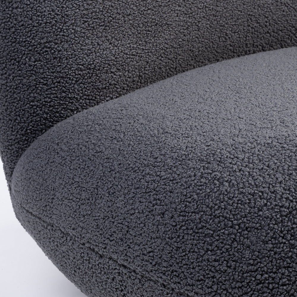 Eden End Swivel Sofa - Grey