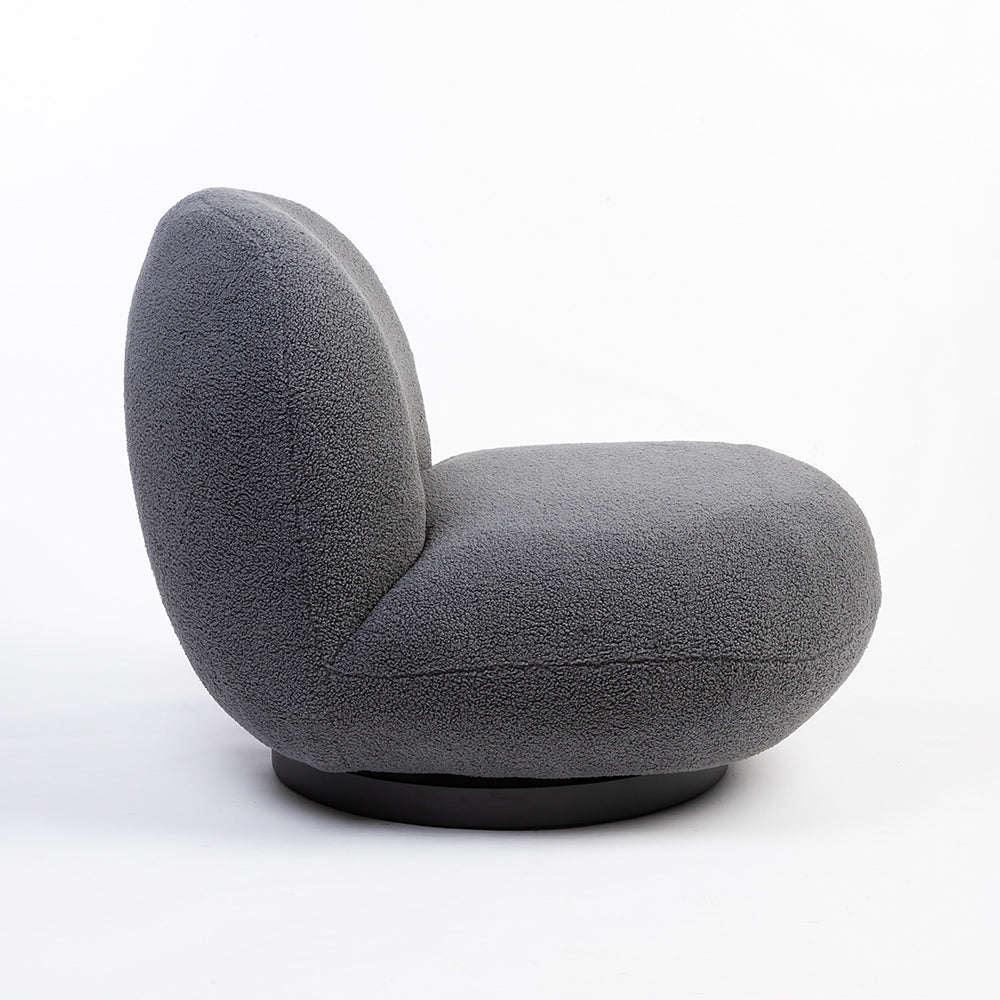 Eden End Swivel Sofa - Grey
