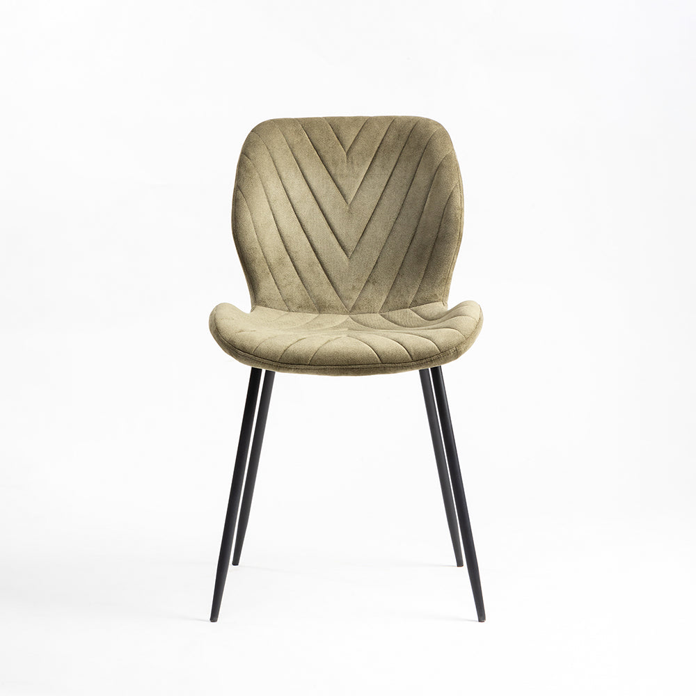 Elm Enclave Dining & Study Chair - Green