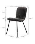 Pine Parlor Dining Chair - Grey