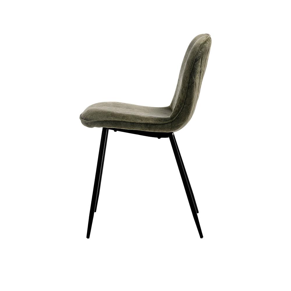 Pine Parlor Dining Chair - Green