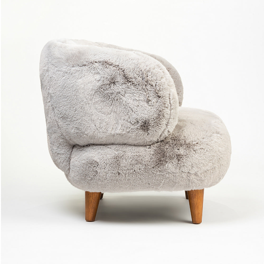 Cherry Creations Lounge Chair - Light Grey