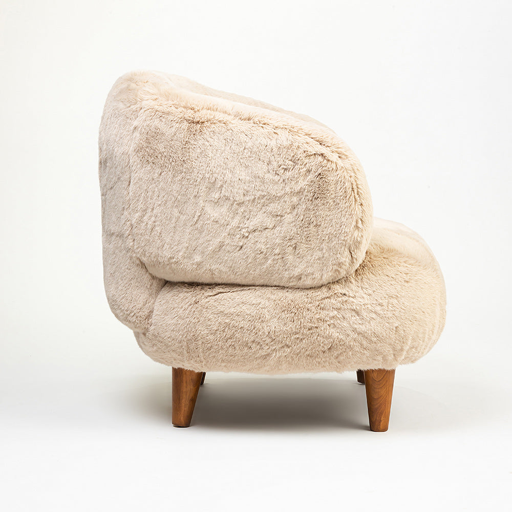 Cherry Creations Lounge Chair - Beige