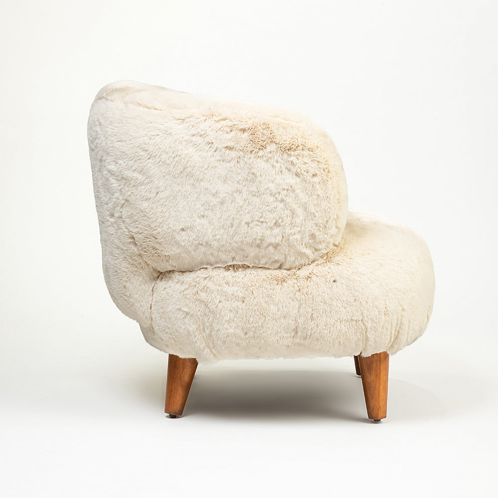 Cherry Creations Lounge Chair - Cream